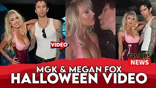 Machine Gun Kelly Snorts Stuff Off of Megan Fox For Halloween | Famous News