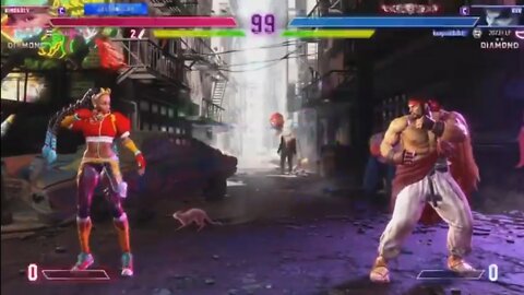 [SF6] Kazunoko (Kimberly) vs moruto (Ryu) - Street Fighter 6