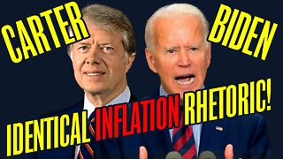 Biden Uses Same Inflation Rhetoric as Carter
