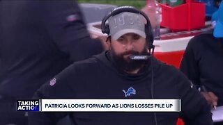 Matt Patricia insists on looking forward as Lions losses pile up