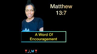 A Word Of Encouragement #post #wordofencouragement #fyp #foryoupage #matthew #viral #wordsofgod