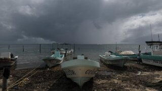 Gulf Coast On High Alert As Hurricane Delta Clips Yucatan Peninsula