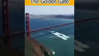 Watch Jumbo #Jet Passing Under The Golden Gate Bridge #Aviation #Flying