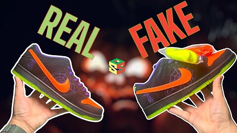 Real vs Fake | Night of Mischief | Halloween SB Dunk