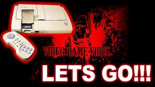 VIDEO GAME VIRUS - WITH CYRUS MARTIN - S-VIDEO MODDED PC ENGINE DUO