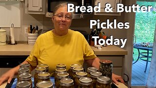 Tutorial for Canning Bread & Butter Pickles
