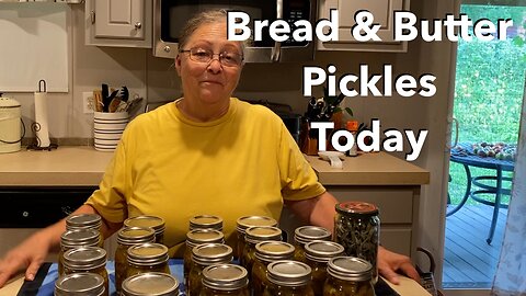 Tutorial for Canning Bread & Butter Pickles