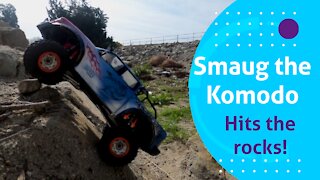 Gmade Komodo Smaug Rock Crawling in 4k!