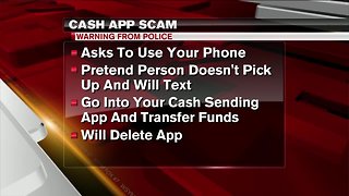 Cash app scam