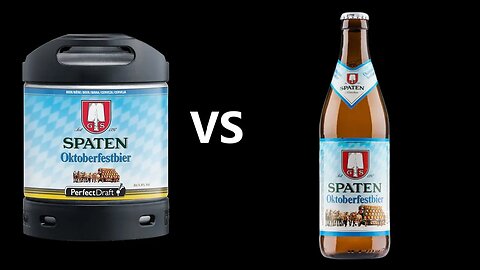 Perfectdraft Pro Spaten Oktoberfest double 5.9% ABV Keg Vs Can