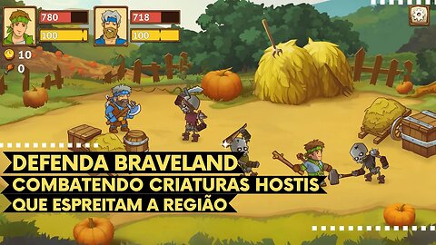 Knights of Braveland - Defenda Braveland Combatendo as Criaturas Hostis que Espreitam a Região