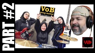 pt2 React | Prog Metal All-Girl Trio | VoB