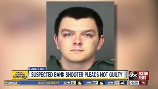 Accused Sebring bank shooter, Zephen Xaver, pleads not guilty