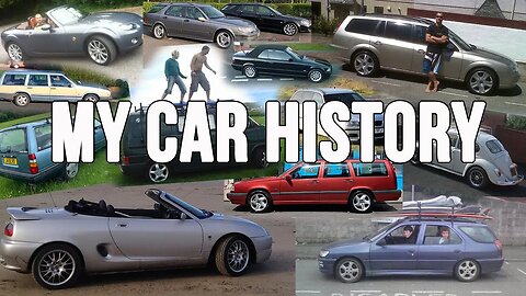 Geoff's Personal Car History. Have you owned any of these?