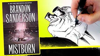 MISTBORN by Brandon Sanderson - Review & Drawing a Steel Inquisitor