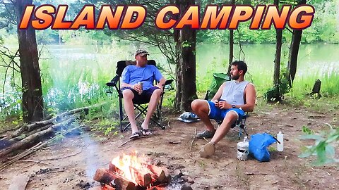 Hammock Camping on an Island with the Colonel! \\ Boating Ohio State Park Lakes - Tour 1