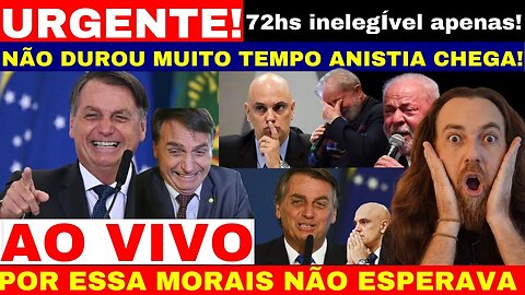 URGENTE: BOLSONARO SERÁ ANISTIADO AGORA POR ESSA ELES NÃO ESPERAVA ESQUEDA EM DESESPERO JUSTIÇA...