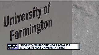 Undercover recordings reveal ICE tactics in fake university sting