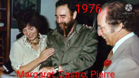 Trudeau family visits Castro 1976 Old chums