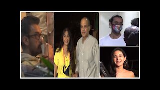 Aamir khan, Kunal Kapoor, Amyra Dastur & others at the screening of Koi Jaane na | SpotboyE