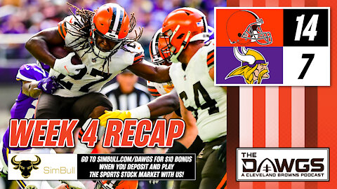 Week 4 Recap: Browns at Vikings