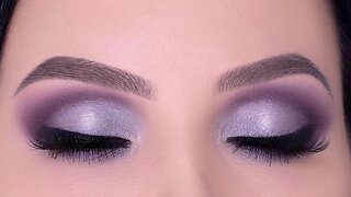 Purple Smokey Eyes Tutorial | Smokey Glam Eye Look