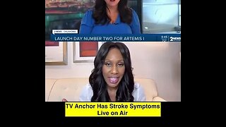 TV Anchor Has Stroke Symptoms on Air. Doctor Reacts