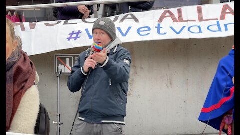 Johan Wanselius tal på Manifestationen 1.0 De ljuger om ALLT