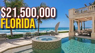 Touring $21,500, 000 Florida Mega Mansion