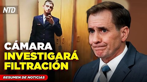 Congreso y FF. AA. investigarán documentos filtrados; Se derrumba estacionamiento en NY | NTD