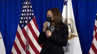 Kamala LAUGHS After Describing the 2mn Women Who Went Unemployed During Covid