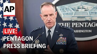 LIVE: Pentagon press briefing