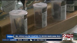 Bill would allow counties to decide marijuana rule