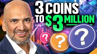 3 Coins to $3 Million (Untouchable Crypto Portfolio for LIFE CHANGING GAINS)