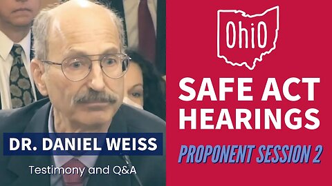 OH Bill 454 Session 2b - Dr. Daniel Weiss (Endocrinologist)