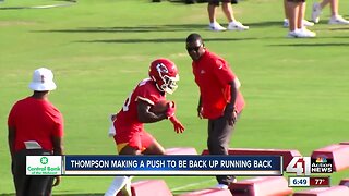 Darwin Thompson eyes backup RB role with Chiefs