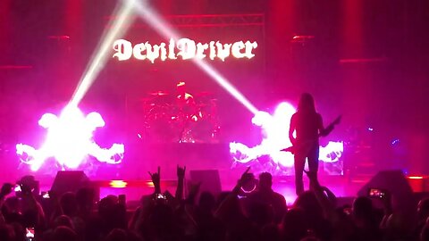 DevilDriver Intro Live with Static X Redemption Tour 2020 Cleveland Ohio Agora #shorts