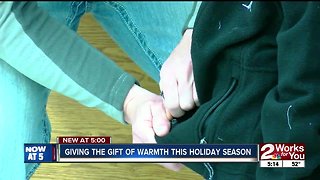 More than 100 kids receive the gift of warmth for Christmas