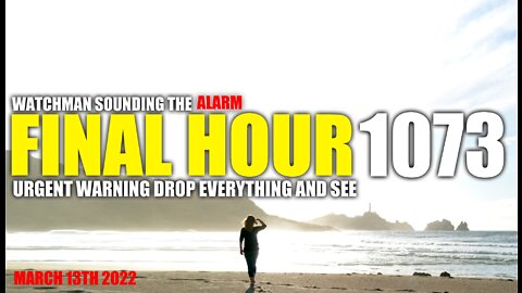 FINAL HOUR 1073 - URGENT WARNING DROP EVERYTHING AND SEE - WATCHMAN SOUNDING THE ALARM