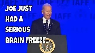 Biden has BRAIN FREEZE today…25th Amendment, anyone?