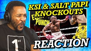 KSI & SALT PAPI DESTROY THEIR OPPONENTS! | DAZN X SERIES | REACTION!!!