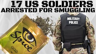 Breaking news: 17 US soldiers arrested for smuggling 'synthetic marijuana' into a Korean army camp.