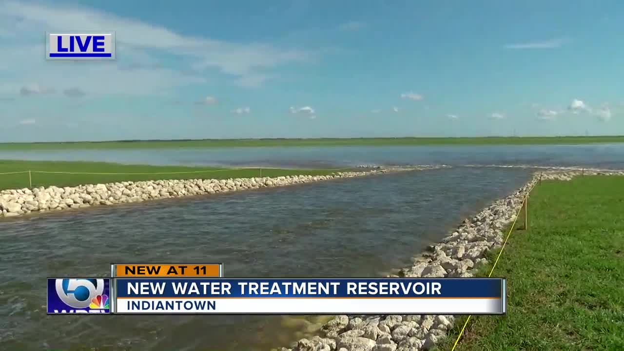 New water treatment reservoir opens in Indiantown