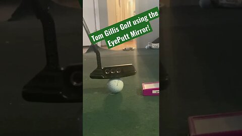 PGA Pro Tom Gillis using the Eyeputt mirror! #golf #tomgillisgolf #tigerwoods