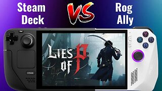 Lies of P | Steam Deck Vs ROG Ally