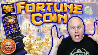 💰 Fortune Coin Progressive Jackpot! 💰 High Limit Coin Shower Bonus Win