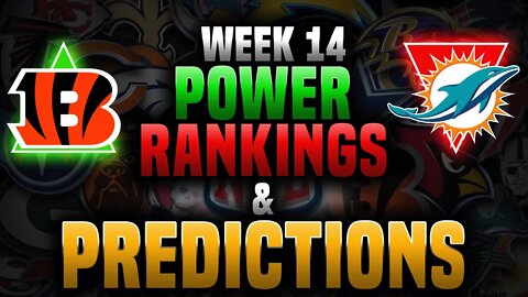 Week 14 NFL Power Rankings & Predictions