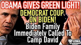 Obama Gives Green Light! Democrat Coup On Biden! Biden Family Immediately Called To Camp David!