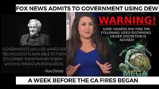 FOX NEWS ADMITS GOVERNMENT USING LASERS (DEW) BEFORE CA FIRES (October 22, 2017)