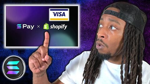 Solana SOL Integrates with Shopify & Visa!